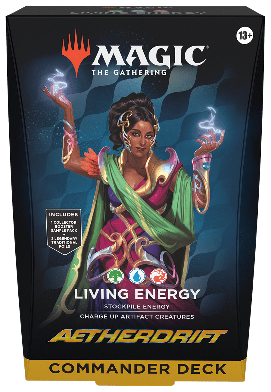 Aetherdrift Living Energy Commander Deck image 0